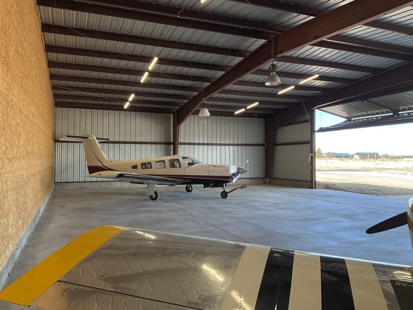 Space available in 3400sqft shared hangar - Aircraft Hangar monthly ...